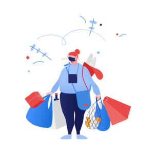 Person shopping