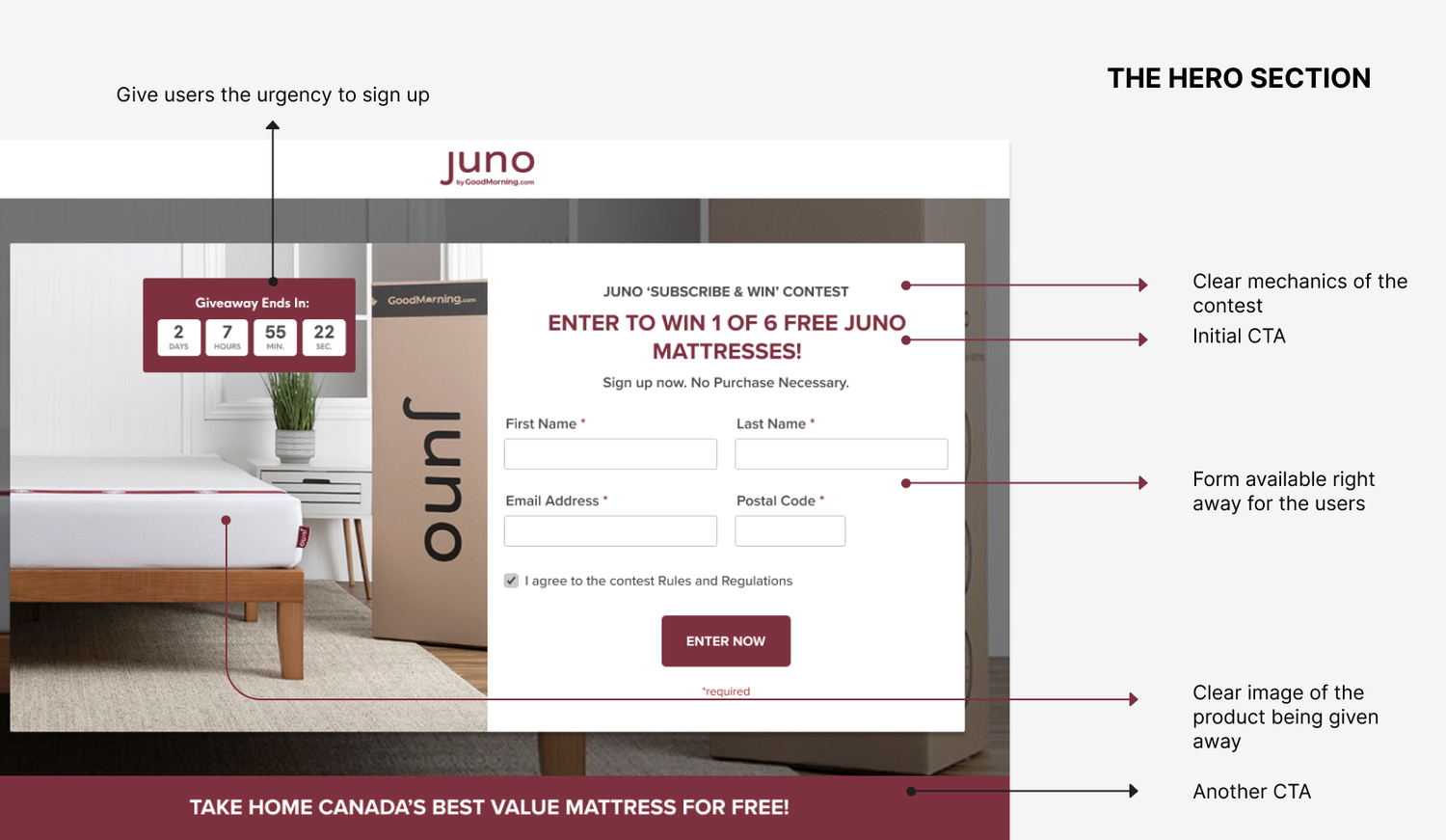 Juno Giveaway Page Hero